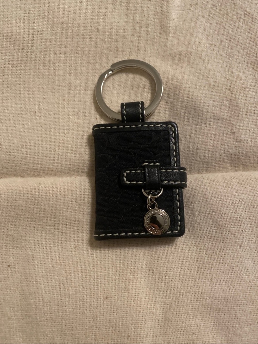 Vintage Coach Signature C Photo Frame Keychain / Bag Charm